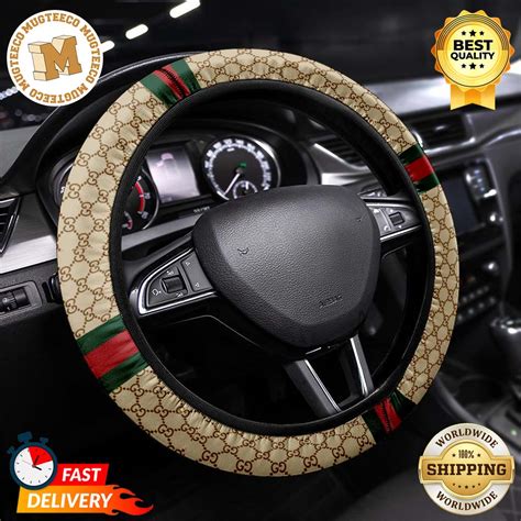 gucci steering wheel car cover